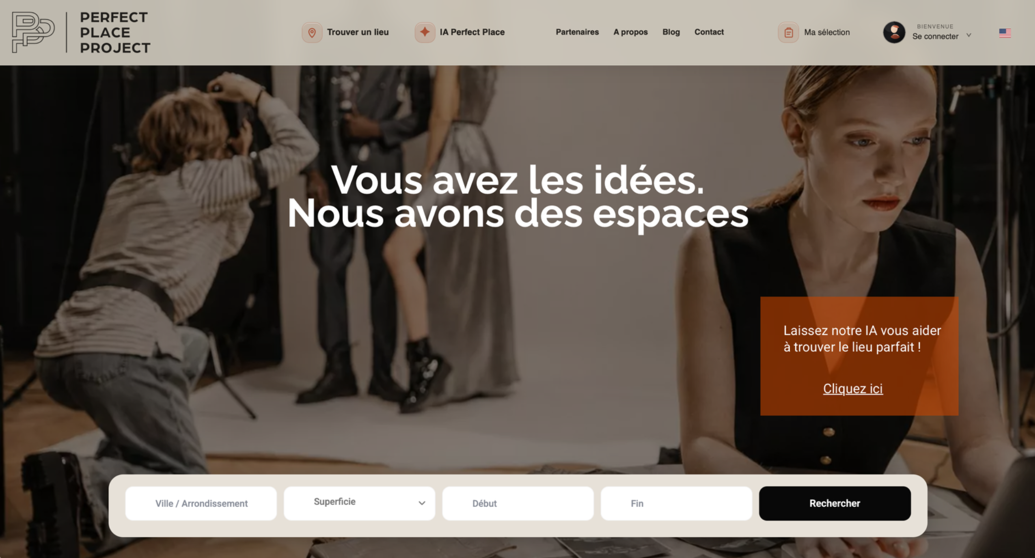 Perfect Place Project — digital and AI project