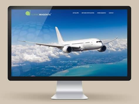 Frametonic Digital - Web Design - Création de sites internet pour l'aéronautique - Corso Magenta