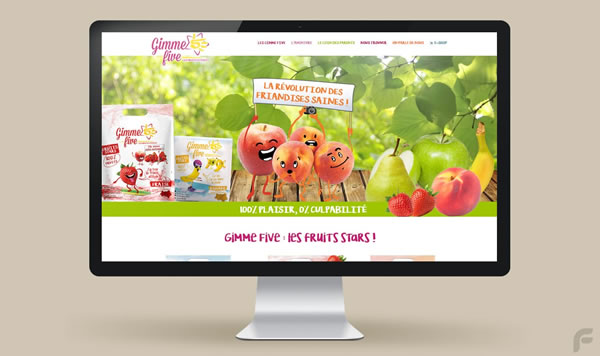 Frametonic Digital - Web Design - Création de sites internet pour l'industrie agro-alimentaire - Gimme Five