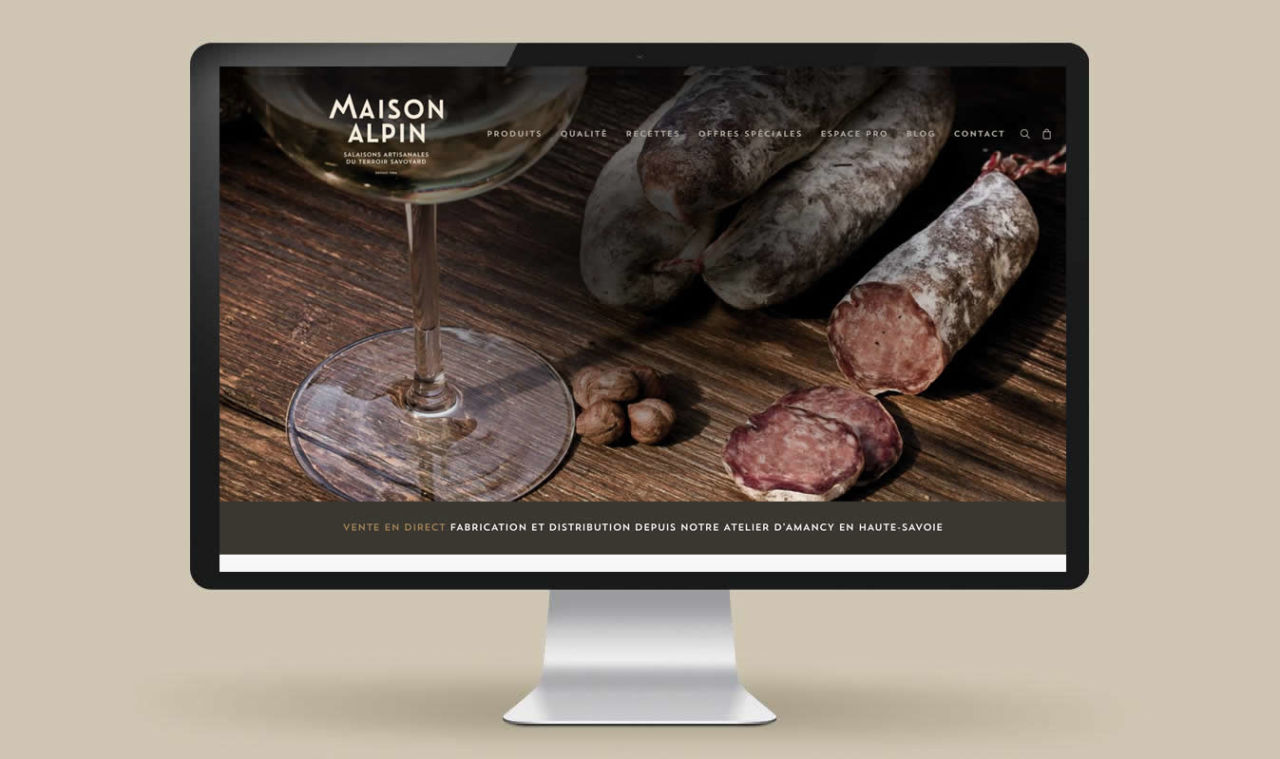 Frametonic Digital Agency - Web design for food and beverage companies - Paris - Raleigh - alpin2