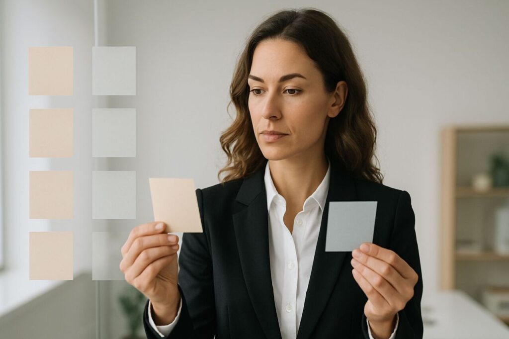 SMB leader assessing a decision matrix to weigh a marketing freelancer versus an agency.